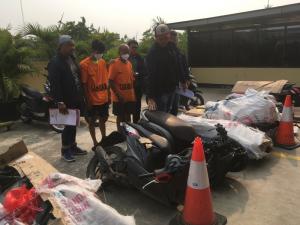 Polisi Ringkus Ayah dan Anak Penadah Sepeda Motor Curian di Bekasi Timur