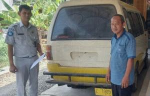 Jasa Raharja Tasikmalaya Giat Door to Door di Terminal Pangandaran