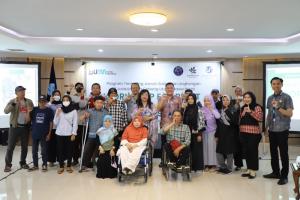 Jasa Raharja Jawa Barat Gelar Workshop Ecoprint Bersama Komunitas Difabel