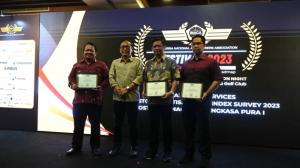 Tiga Bandara Angkasa Pura I Raih Penghargaan Bandara Terbaik dari INACA
