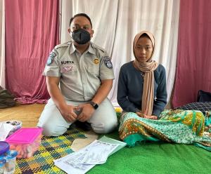 Ahli Waris Korban Laka Lantas di Kecamatan Nagreg Bandung Terima Santunan dari Jasa Raharja Jawa Barat
