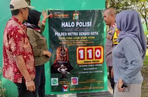 Polres Metro Bekasi Kota Evaluasi Layanan Halo Polisi 110 dari Sejumlah Polsek