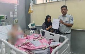 Sebagai Wujud Proaktif, Jasa Raharja Tasikmalaya Kunjungi Korban Kecelakaan di RS dr Slamet Garut