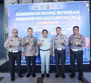 Jasa Raharja dan Korlantas Polri Gelar Diseminasi Model Integrasi Pendidikan Lalu Lintas untuk Para Pendidik di Wilayah Banten