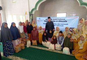 Majlis Ta`lim Kaum Ibu Al-Hikmah Giat Sosial Santunan Anak Yatim dan Janda