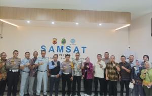 Jasa Raharja Jawa Barat Hadiri Kunjungan Tim Pembina Samsat Provinsi Sumatera Selatan ke Samsat Digital Leuwipanjang Bandung