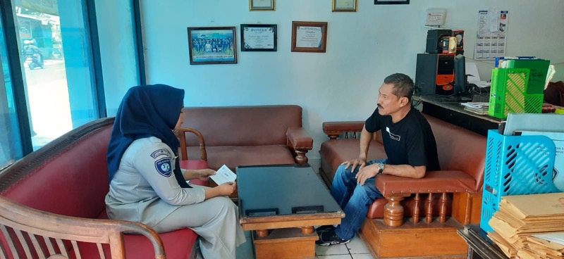Jasa Raharja Kunjungan CRM ke Pengurus Koperasi Umum Karya Mandiri Kabupaten Bandung Barat