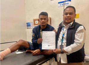 Percepat Pelayanan Kepada Masyarakat, Jasa Raharja Rutin Kunjungan Pasien Korban Kecelakaan di RS AMC