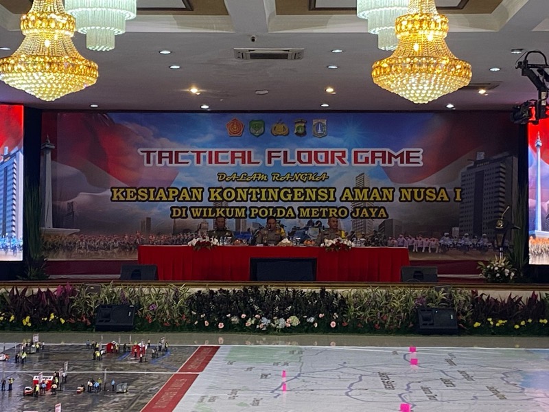 Polda Metro Jaya Gelar TFG Amankan Jalannya Pemilu 2024