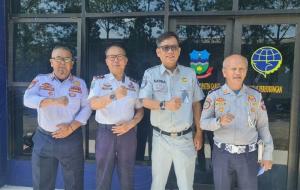 Kunjungan Koordinasi PT Jasa Raharja ke Kantor Dishub Kabupaten Garut