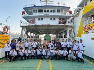 Resmi Berlayar, KMP Wira Samaeri Lintas Padang-Kepulauan Mentawai
