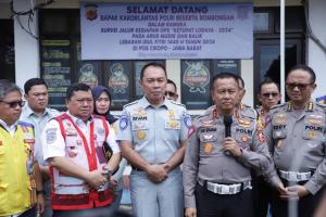 Jasa Raharja Jawa Barat Turut Serta Dalam Giat Survei Jalur Kesiapan PAM Lebaran dan Operasi Ketupat 2024