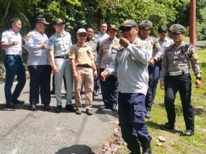 Jasa Raharja Sukabumi Turut Dalam Penanganan Jalur Rawan Kecelakaan di Tanjakan Cisarakan Kecamatan Palabuhan Ratu