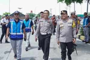Kakorlantas Lanjutkan Cek Jalur Tol Semarang-Surabaya Jelang Operasi Ketupat 2024
