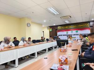 Persiapan Operasi Keselamatan Jaya 2024, Jasa Raharja Turut Hadir Rapat FKLL di Polres Metro Bekasi Kota