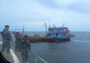 Cegah Konflik Horisontal Antar Nelayan, KKP Amankan 2 Kapal Ikan di Selat Makassar