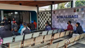 Tim Pembina Samsat P3D Padalarang Sosialisasi Signal Corporate