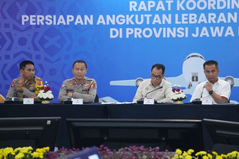Rakor Persiapan Angleb 2024 di Jawa Barat, Rekayasa Lalin Disiapkan Urai Titik Rawan Macet