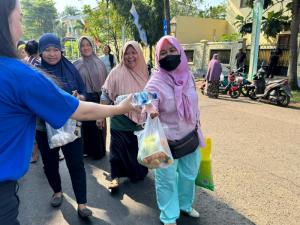 Kolaborasi Masyarakat Cinta Masjid Indonesia dengan Swasta, Hadirkan Pasar Pangan Murah di Tangsel