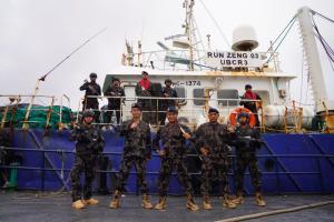 KKP Amankan Kapal Asing Buron di Laut Arafura