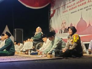Kapolsek Bantar Gebang Pastikan Keamanan Peringatan Maulid Akbar dan Haul Habib Ali di Bekasi