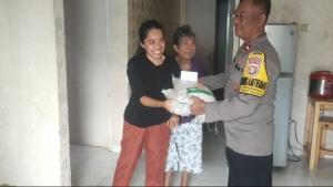 Bhabinkamtibmas Kelurahan Padurenan Sampaikan Kebaikan dan Kepedulian Kepada Warga