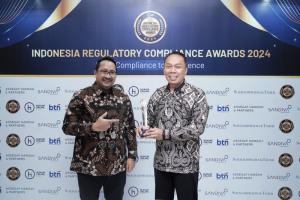 Penuhi Kewajiban Kepatuhan Hukum, Jasa Raharja Sabet Penghargaan Bergengsi dari Indonesia Regulatory Compliance Award 2024