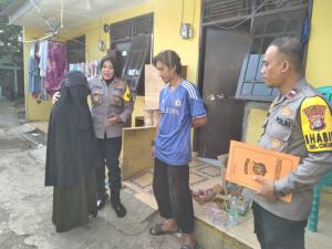 Kapolsek Bantargebang Takziah ke Keluarga Korban Kekerasan Terhadap Anak Berujung Kematian di Ciketing Udik