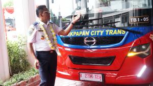 Ditjen Hubdat-Pemkot Balikpapan Uji Coba Pengoperasian Bus Balikpapan City Trans