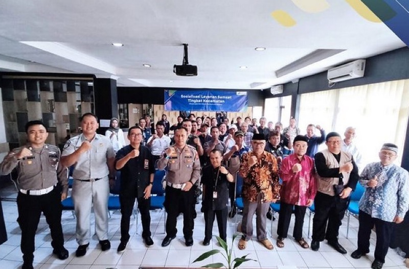 Jasa Raharja Bandung Bersama P3DW Pajajaran Sampaikan Manfaat Pembayaran Pajak Kendaraan Bermotor di Kecamatan Cicendo