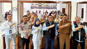 Jasa Raharja Turut Dalam Giat Tim Pembina Samsat Karawang Sosialisasi dan Edukasi Layanan Samsat di Kecamatan Karawang Barat
