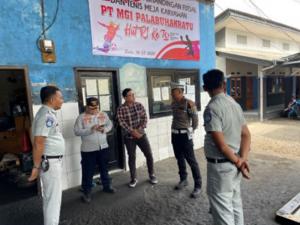 Jasa Raharja Sukabumi Bersama Mitra Kerja Giat Rampcheck di PO MGI