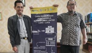 Jasa Raharja Tasikmalaya Koordinasi dan Pendampingan Tutorial Penggunaan Aplikasi JR Care di RSUD Kota Banjar