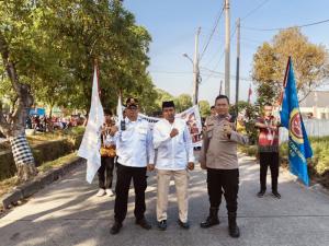 Tiga Pilar Berkolaborasi Sukseskan Karnaval HUT ke-79 RI di RW 022 Cimuning