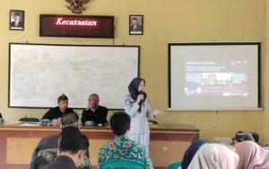 Jasa Raharja Sosialisasi Kepatuhan Pajak Kendaraan di Kecamatan Warungkiara Kabupaten Sukabumi