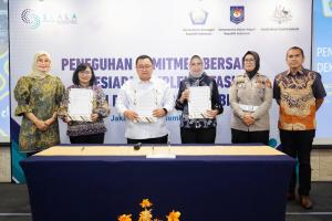 Optimalisasi Pengelolaan Pajak, Jasa Raharja dan Stakeholder Terkait Tanda Tangani Deklarasi Peneguhan Komitmen Bersama Kesiapan Implementasi Kebijakan Opsen PKB dan BBNKB