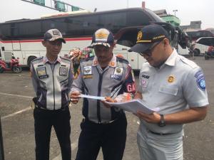 Jasa Raharja Bekasi Giat Uji Petik Angkutan Umum Cek Kepatuhan Wajib Pajak