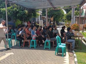 Polsek Bantar Gebang Pengamanan Peresmian Pendopo Cluster Kalimaya BTR 3