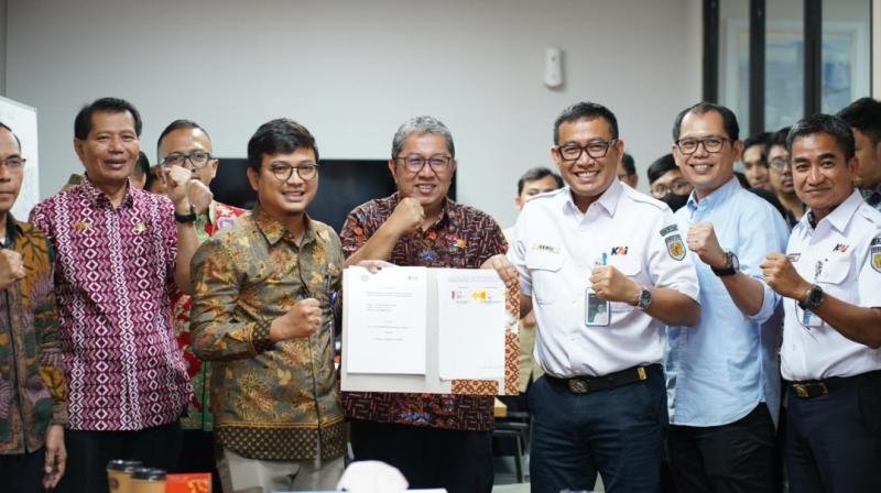 Penandatanganan Kontrak IMO KAI dengan Balai Teknik Perkeretaapian Kelas I Jakarta