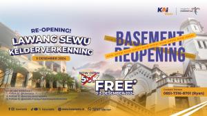 KAI Wisata Buka Lagi Area Basement Kelderverkenning Lawang Sewu, Ayo Rasakan Sejarahnya!