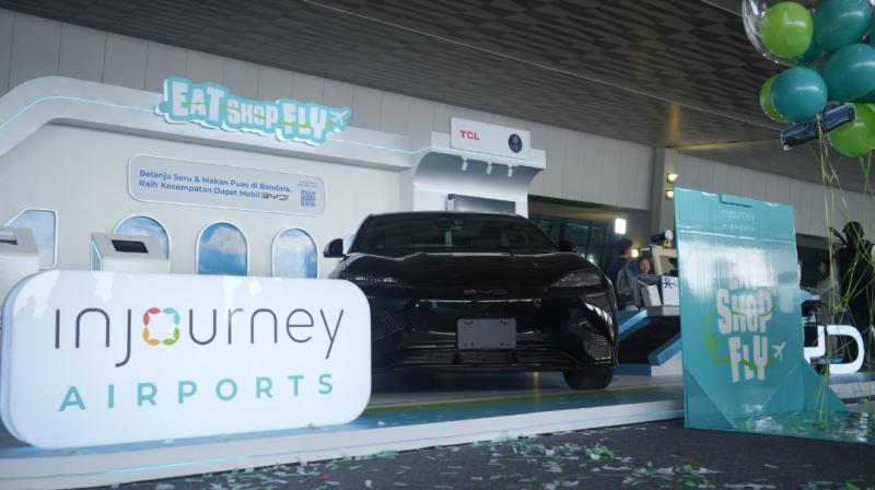 Belanja di 6 Bandara InJourney Airports Bisa Dapat Hadiah Mobil Listrik Tanpa Diundi
