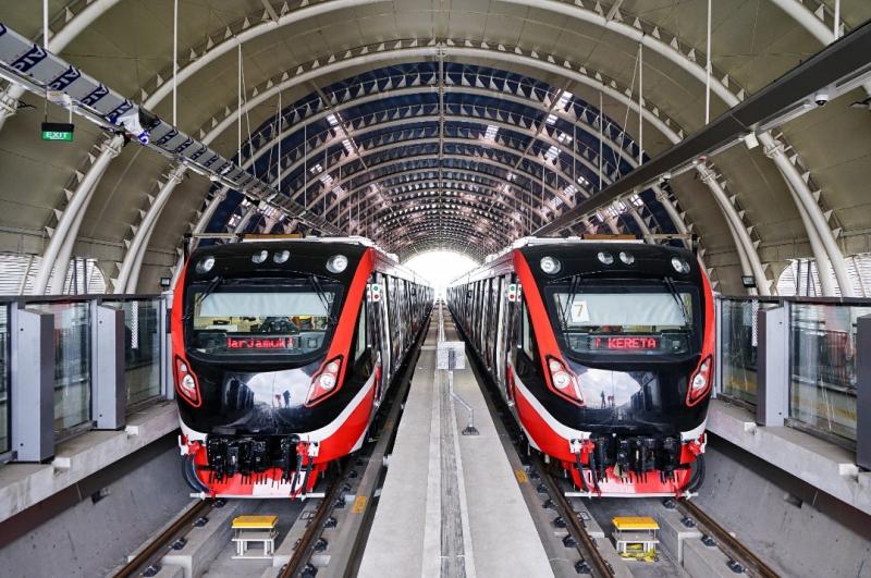 Moda Transportasi Terintegrasi, Penumpang LRT Jabodebek Melonjak 132% pada Pergantian Tahun 2024-2025