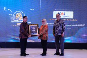 Buktikan Komitmen Transformasi Digital, KAI Logistik Raih Penghargaan Indonesia Digital Sustainability Awards 2025