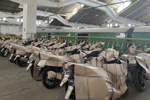 Usai Libur Lebaran KAI Logistik Catat Peningkatan Pengiriman Sepeda Motor