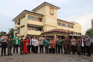 Kapolres Pelabuhan Tanjung Priok, Terima Audiensi Ketua PCNU Dan Bakti Sosial