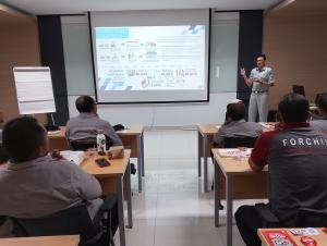 Bersama Astra Honda Motor Safety Riding & Training Center Bekasi, Jasa Raharja Bekasi Sosialisasikan Pentingnya Keselamatan Kecelakaan Lalulintas