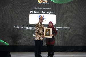 KAI Logistik Raih Indonesia CSR Awards 2025, Bukti Nyata Komitmen Sosial Berkelanjutan