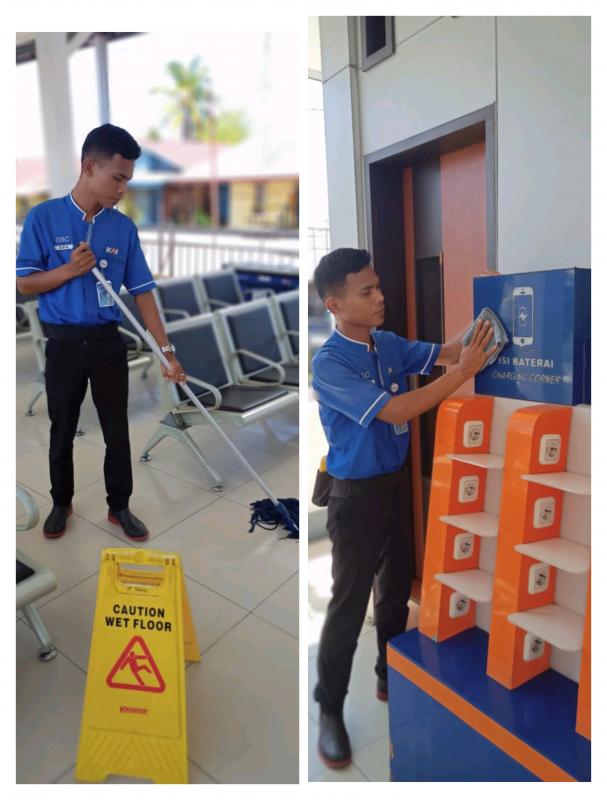KAI Services Apresiasi Aksi Heroik Petugas Kebersihan Selamatkan Pria ODGJ yang Berjalan di Rel Kereta