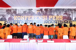 Polda Riau Tegas Berantas Premanisme: 169 Tersangka Ditangkap dalam Operasi Lancang Kuning 2025