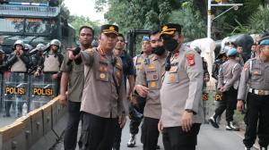 2.554 Personel Gabungan Dikerahkan, Amankan Aksi Massa Ojol di Monas dan DPR